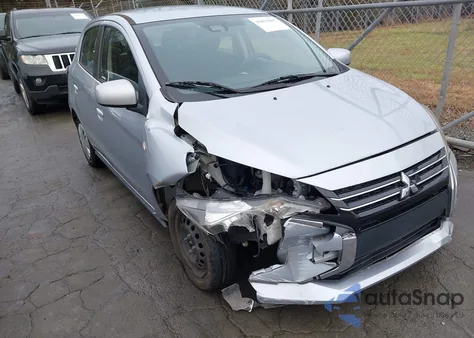 2021 Mitsubishi Mirage Carbonite Edition/Es/Le z USA, uszkodzony, nr VIN ML32AUHJ5MH007983